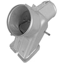 Heater demister nozzle to body connector, right hand but used on 2cv right hand drive ONLY.