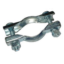 Clamp, exhaust, 47mm, complete, crossbox to interpipe 2cv6 etc. Only 1 on car. See description notes.