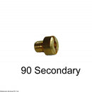 Secondary venturi petrol jet for Solex 26/35 carburettor. 90 (standard for 18/26)