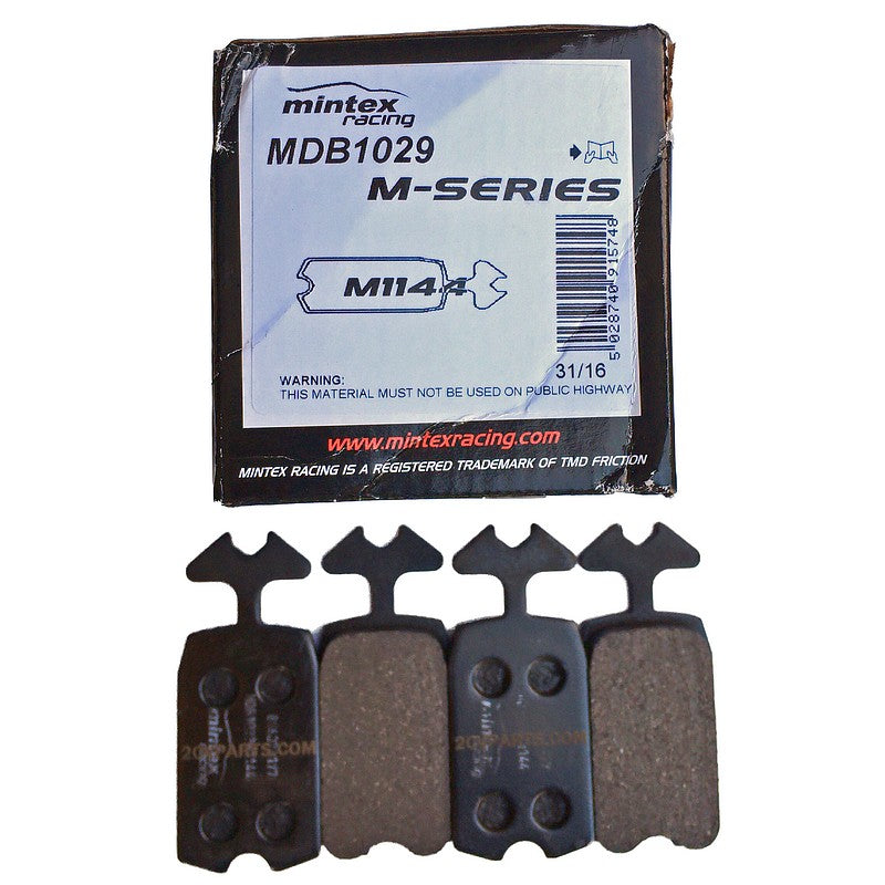 thumbnail image 2 of Mintex Front & Rear Brake Pad Set For Vauxhall Vivaro 2001-2015 DTi CDti – 8-Piece Kit 2 of 6