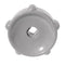 Vent shutter or headlight adjuster knob, GREY plastic.