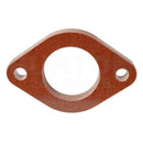 Carburettor insulator spacer phenolic block for Solex 40pics single choke carburettor.