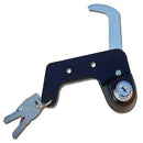 Bonnet security lock with keys for 2cv.