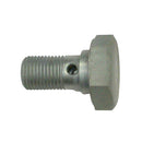 Banjo bolt for brake pipe 6.35mm, 20mm long, M10x1.00, up to June 1964