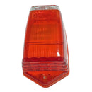 Side marker, indicator, light LENS ONLY, AZ, AZA. 1964 to 1969 red/white