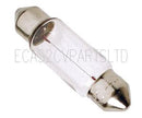 Bulb, 5 watt, festoon (torpedo shape), 38mm length, 8.5mm diam cap, pack of 2, interior.