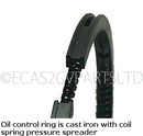 Piston ring set, (for 2 pistons) 652cc Visa, 77mm diameter. 1.75mm top, 2mm mid, 4mm oil, See notes.