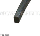 Piston ring set, (for 2 pistons) 652cc Visa, 77mm diameter. 1.75mm top, 2mm mid, 4mm oil, See notes.