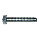 Set screw, plated, 11mm hex head, M7 x 1.00, 40mm long. Per 25