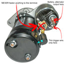 A new starter motor, 12 volt, 2CV6 etc., new smaller, permanent magnet technology, no exchange required. 24 months warranty.