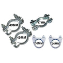 Steel exhaust clamp kit only