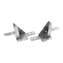 Repair for headlight bracket lamp support bar frame 2cv6, mild steel unpainted, set of 2 pieces.