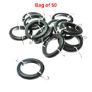 Bag of 50 quality springy seat rubber band incl. metal hook each end. Enough for one seat position with a few left over.