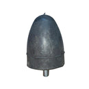 Rubber bump stop only, new style, threaded M8 for specific rear inner wing and REP17 and REP18 bump stop repair plates, see notes.