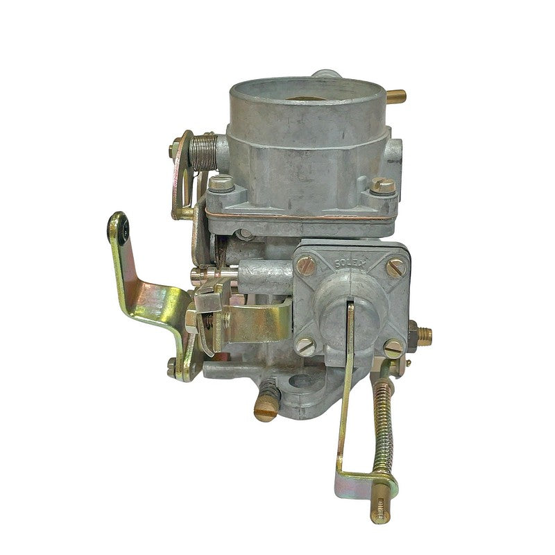 Carburettor 2cv (some) 3OPCIS, single barrel, GENUINE NEW SOLEX. (Not for dolly). Check your car carefully!