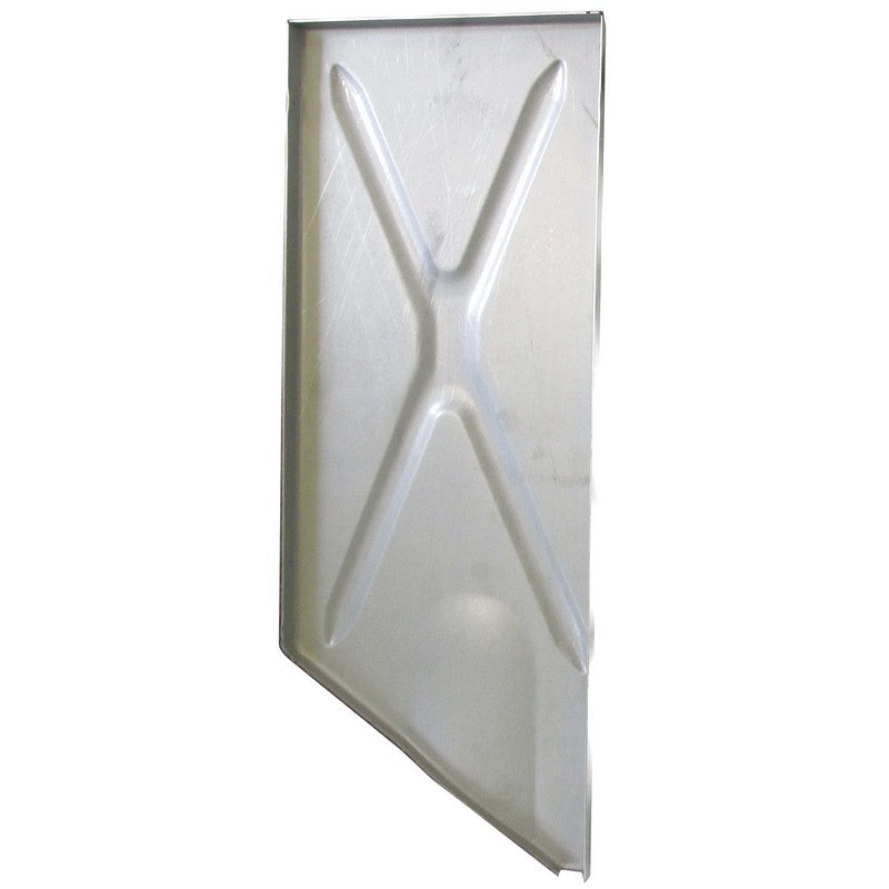 2cv Rear Boot Panel Vertical separation panel, left between rear wing cavity and spare whe ...