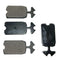 Brake pads all disc brake 2cv, Dyane etc. Set of 4. Made by ABS (All Brake Systems) Brake Parts in NL.