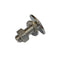 Bumper screw bolt, fits through bumper face, M7, wide, STAINLESS steel, pozidriv head, with STAINLESS nut and washer. Per 1