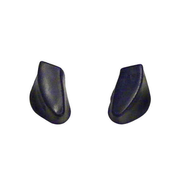 Rear door internal thumb knob, pair, 1 left, 1 right.