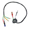 Headlight wiring loom harness for one headlamp, 2cv 1974 to 1990, 69cm total length.