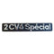 Badge, insignia, monogram, 2cv6 Special, 218mmx34mm, stainless steel. Supplied with pre-fitted adhesive tape.