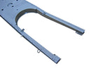 Chassis subframe, 2cv/Dyane, original pattern, cataphoretically painted, for disc or drum braked 2cv6. Weight just 54kg.