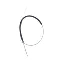Heater cable, dash to left hand exchanger 2cv6. LEFT HAND DRIVE, does not fit UK market cars. Total length 137cm