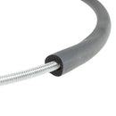 Heater cable, dash to left hand exchanger 2cv6. LEFT HAND DRIVE, does not fit UK market cars. Total length 137cm