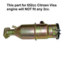 Engine breather, oil condenser, oil filler unit, reniflard for Visa 652cc engine only. ORIGINAL CITROEN PART.