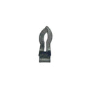 Metal clip, holds door board card trim to door interior. EACH