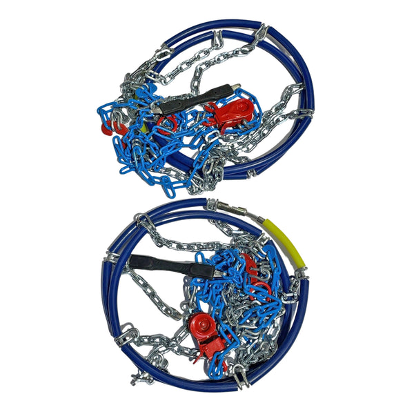 Emergency ladder type snow chain set, fits 125R15 or 135R15