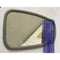 Mirror glass with fitted plastic surround repair, convex, ready to easily fit one Citroen 2cv6 mirror head. Instruction below. SEE ALL DIMENSIONS IN IMAGES.
