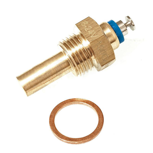 Oil temperature sensor sender, M16x1.50 to fit in place of sump screw. 6volts to 12volts.