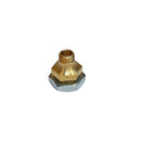 Wiper spindle brass bush and nut for axle for 2cv up to 1962, type with wipers driven by speedometer cable.