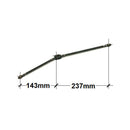 Wiper linkage rods assembly DYANE only, early type, until June 1981. (WILL NOT FIT 2CV)