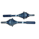 Pair driveshafts, outer only, reconditioned in France, shop-soiled, joint and gaiter in perfect condition, all 2cv6 etc. SEE IMPORTANT NOTES.