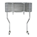 Oil cooler 602cc, 2cv6, Dyane 6, Acadiane, Ami8. Best AVA Cooling part, rubber seals included.
