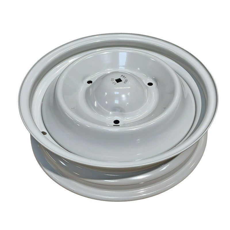 Road wheel rim, tubeless, for 2cv, Dyane etc., 4J x 15 inch. Each. Please read the full description.