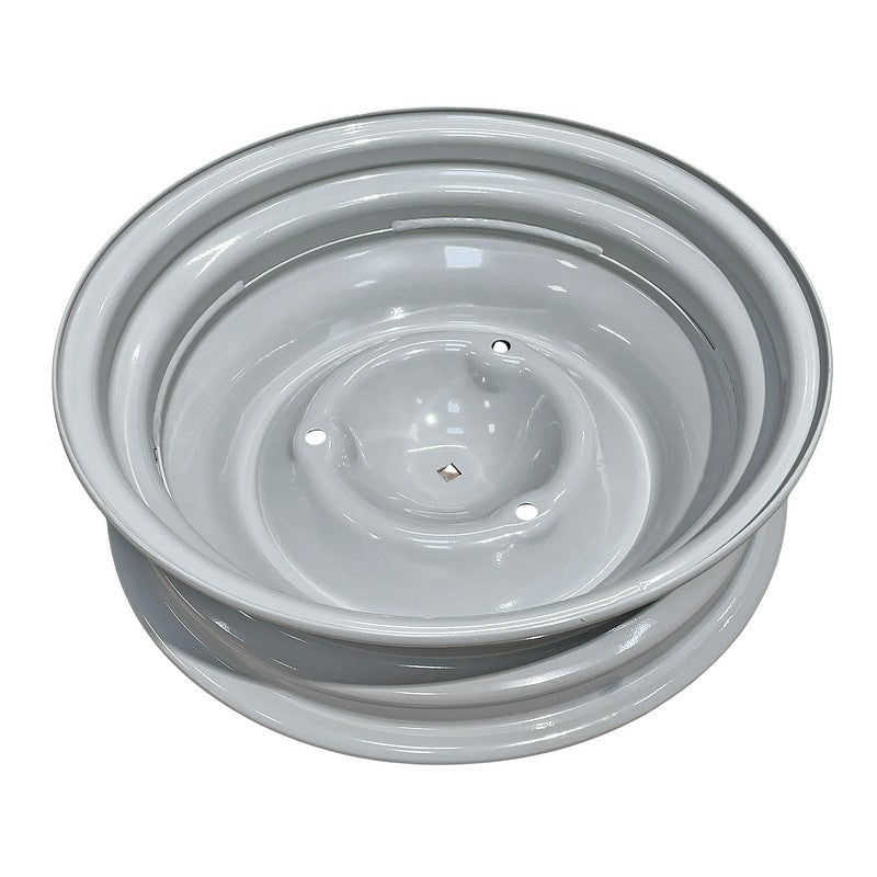 Road wheel rim, tubeless, for 2cv, Dyane etc., 4J x 15 inch. Each. Please read the full description.