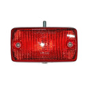Rear fog light, similar to original, new improved shape. Wiring and bulb NOT included. Approx. 140x80mm.