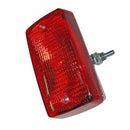 Rear fog light, similar to original, new improved shape. Wiring and bulb NOT included. Approx. 140x80mm.