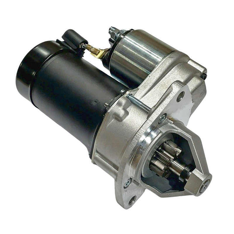 A new starter motor, 12 volt, 2CV6 etc., new smaller, permanent magnet technology, no exchange required. 24 months warranty.