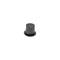 Blanking plug, black, 10.5mm, for dashboard speedometer head.