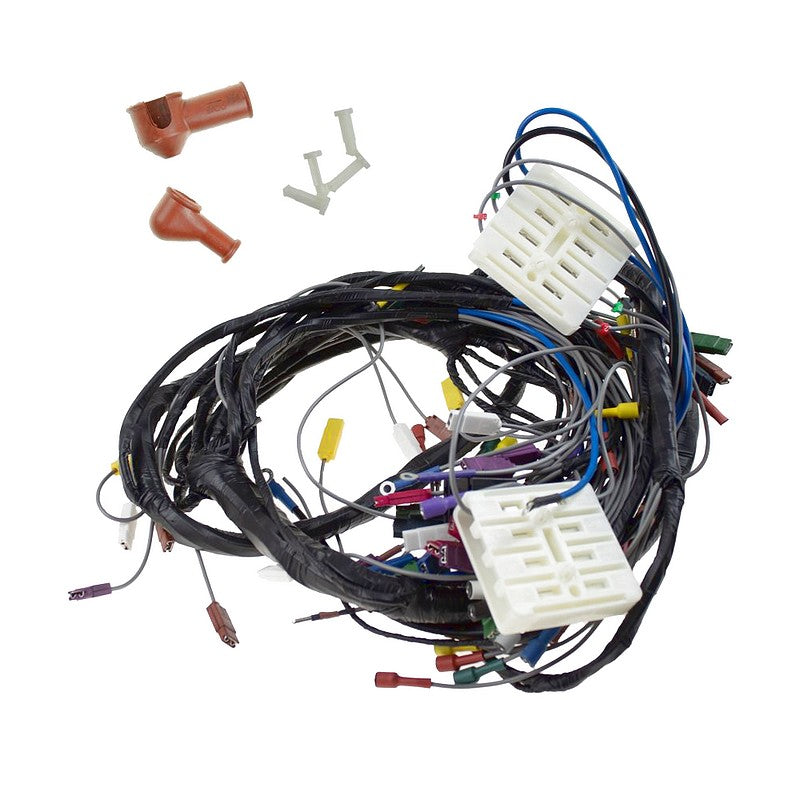 Front wiring loom harness 2cv6 Dolly, Special and Charleston, LEFT HAND DRIVE, 07/1981 onward. See description notes.