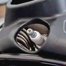 Engine cylinder cooling ducting shroud full set, silicone for 602cc 2cv6, Dyane 6 etc. Fasteners available separately.