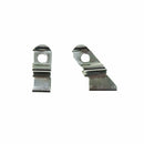 Clip set of two to hold LEFT side forward and aft ends of upper window in place