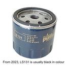Oil filter, genuine PURFLUX, for 602cc 2cv etc. Only the best for 2cv.