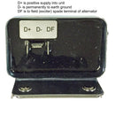 Voltage regulator (controls alternator), electronic, clip on fitting, 12 volt, 2cv and some Ami 8..