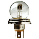 Headlight bulb, white, P45t flange, 410, tungsten, standard original fitting, 2cv6, Dyane 6, 12 volt, 40/45 watt.