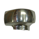 Boot lid end stop block aluminium left inc. screws, 2cv.